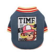 새코밍 반려견 GYAPET 야구점퍼, 블루