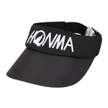 혼마골프 남성용 썬바이저 골프모자 HMGC017R904 700, BLACK