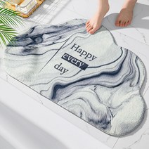 JCP 아트 클라우드 도어 매트, 그레이