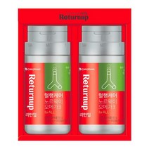 리턴업 혈행케어 노르웨이 오메가3 트윈세트 2개월분, 2개, 60정