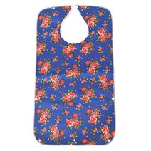 디에닐 성인 방수 똑딱이 턱받이 L, 블랙루즈, 1개