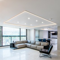 샛별하우스 라인 LED T33 직부 천장등 900mm, 전구색