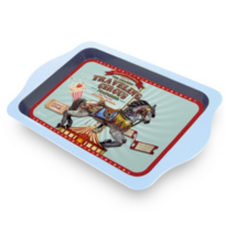 카타파하 빈티지 레트로 철제 복고풍 미니 쟁반, 목마