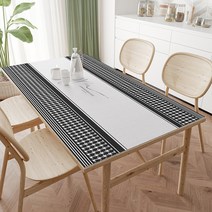 마켓에이 격자패턴 방수 테이블매트, TYPE1, 60 x 60 cm