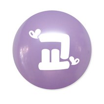 여름성경학교 이니셜 풍선 50p, 교, 3개