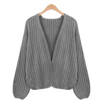 레몬소울 여성용 루바 아방 하찌 니트 가디건