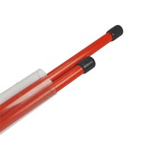 블럭마트 골프 얼라이먼트 스틱 2p, 레드