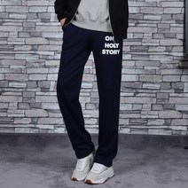 타운클로 남성용 기모 온리홀리 베이직핏 트레이닝 팬츠