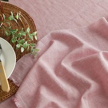 천팜 대폭 30수 선염면 캄 슬러브 패브릭 원단, 레드