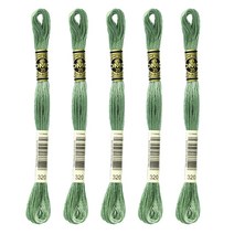 브랜드얀 DMC 25번 면사 자수실 5p, 320번, 8m