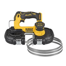 디월트 12V MAX 브러쉬리스 컴팩트 밴드쏘 베어툴 DCS375N + 전용 밴드쏘날 DWAPB27183, 1세트