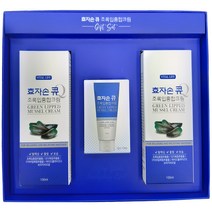 효자손 큐 초록입 홍합크림 선물세트, 220ml, 1개