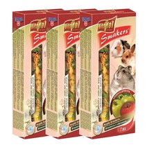 비타폴 소동물 간식 스메커 사과 ZVP-1114, 90g, 3개
