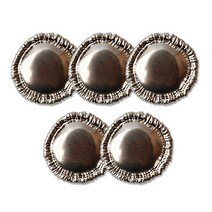 고급 코트 가디건 금속단추 베이시스 23mm, 니켈, 5개