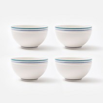 쓰임 레트로 라인 공기, 딥블루, 4개