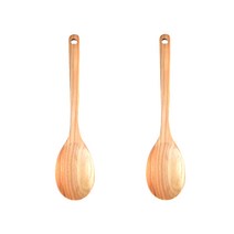 더스토리 원목 티크우드 다용도스푼, 2개