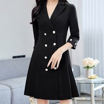 어썸풀 줄리엣 버튼 플리츠 원피스