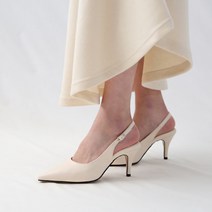 단골언니 여성용 구두 스틸레토 슬링백 힐 이시스 7cm