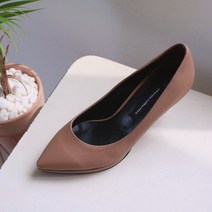 르본디 여성용 수제화 스틸레토 가보시 하이힐 8cm