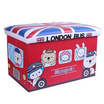 심플리엔 접이식 버스 장난감 보관상자