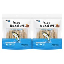 더캣 고양이용 캣스토랑 월척스틱 생선 간식 400g, 참치맛, 2개