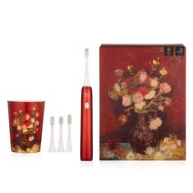 수카스 반고흐 에디션 전동칫솔 레드, X3U VAN GOGH