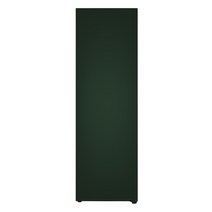 [색상선택형] LG전자 오브제 + 컨버터블 패키지 + 스테인리스 + 김치냉장고 324L 좌터치 / 좌열림 본체 Z322AA3 방문설치, 오브제컬렉션 그린, Z322SG3S