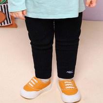 몰리멜리 아동용 썸데이 삼각 골지 스판 레깅스