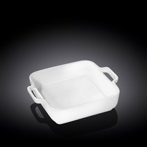 윌맥스잉글랜드 스텔라 오븐용 정사각접시 WL-997036A, 화이트, 1개