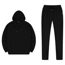 몬스앤빌 남성용 기모 후드티 + 일자 바지 세트 VUI_0001