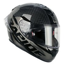 엠티 라피드 카본 핀락 포함 오토바이 풀페이스 헬멧, A2 GRAY