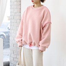 팡팡샵 T 긴 뽀송 스트링 임부 맨투맨