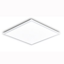 엣지 초슬림 초경량 면발광 무타공 LED 등기구 640 x 640 mm 50W, 주광색