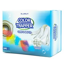 블루선 이염방지시트 세탁티슈, 80매입, 1개