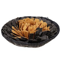 몬스펫 반려동물 도그레미 노즈워크 매트, 브라운 다크그레이, 1개