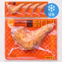아임닭 그릴드 통 닭다리 숯불바베큐맛 (냉동), 170g, 5개입