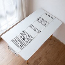 북유럽 에스닉 패턴 디자인 아트 테이블러너, 01, 30 x 140 cm