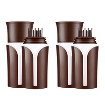 리르 퀵 헤어 마커 8.5g, 내추럴 브라운, 2개