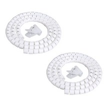 네이처안 전선정리 지퍼코드 화이트 20mm, 2개