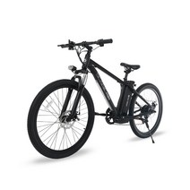 에이유테크 MTB 산악용 전기자전거 36V 10A 스카닉 M180, 스틸, 블랙