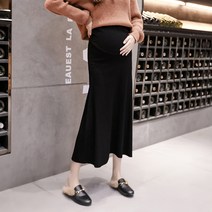 에어홉 임산부 베이직 롱스커트
