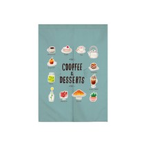 알콩달콩 카페 파티션 커튼