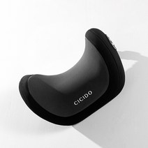 카템 CICIDO 넘버원 목쿠션 CT255, 블랙, 1개