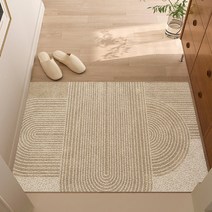 DM 베이지톤 먼지제거 도어매트, 혼합색상