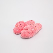 오빌 극세사 리본 겨울 실내화, 혼합색상