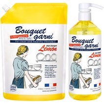 부케가르니 에코 1종 주방세제 레몬향 본품 750ml + 리필 2.1L 1세트