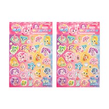 캐치티니핑 리무버블 빅레인보우 데코스티커 시즌2, 혼합색상, 2개