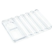 마켓감성 젤네일 투명 브러쉬 홀더 거치대, 1개