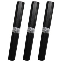 월드크린 분리수거 평판 비닐봉투 검정, 50L, 3개