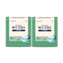 메디프렌즈 봄날 매직테입형 성인용 기저귀 대형, 25개, 20개입